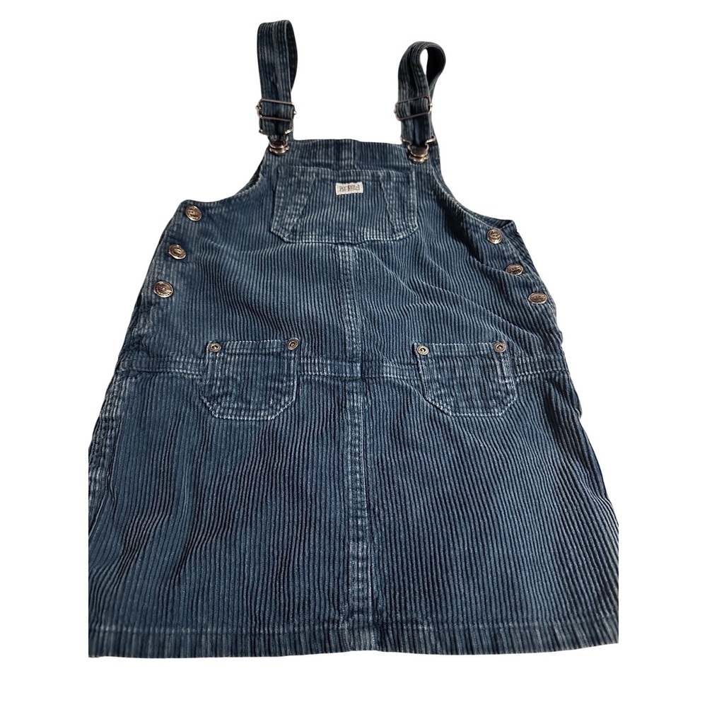 Arizona‎ Jean Co. Corduroy Teal Dress Overalls Girls 5